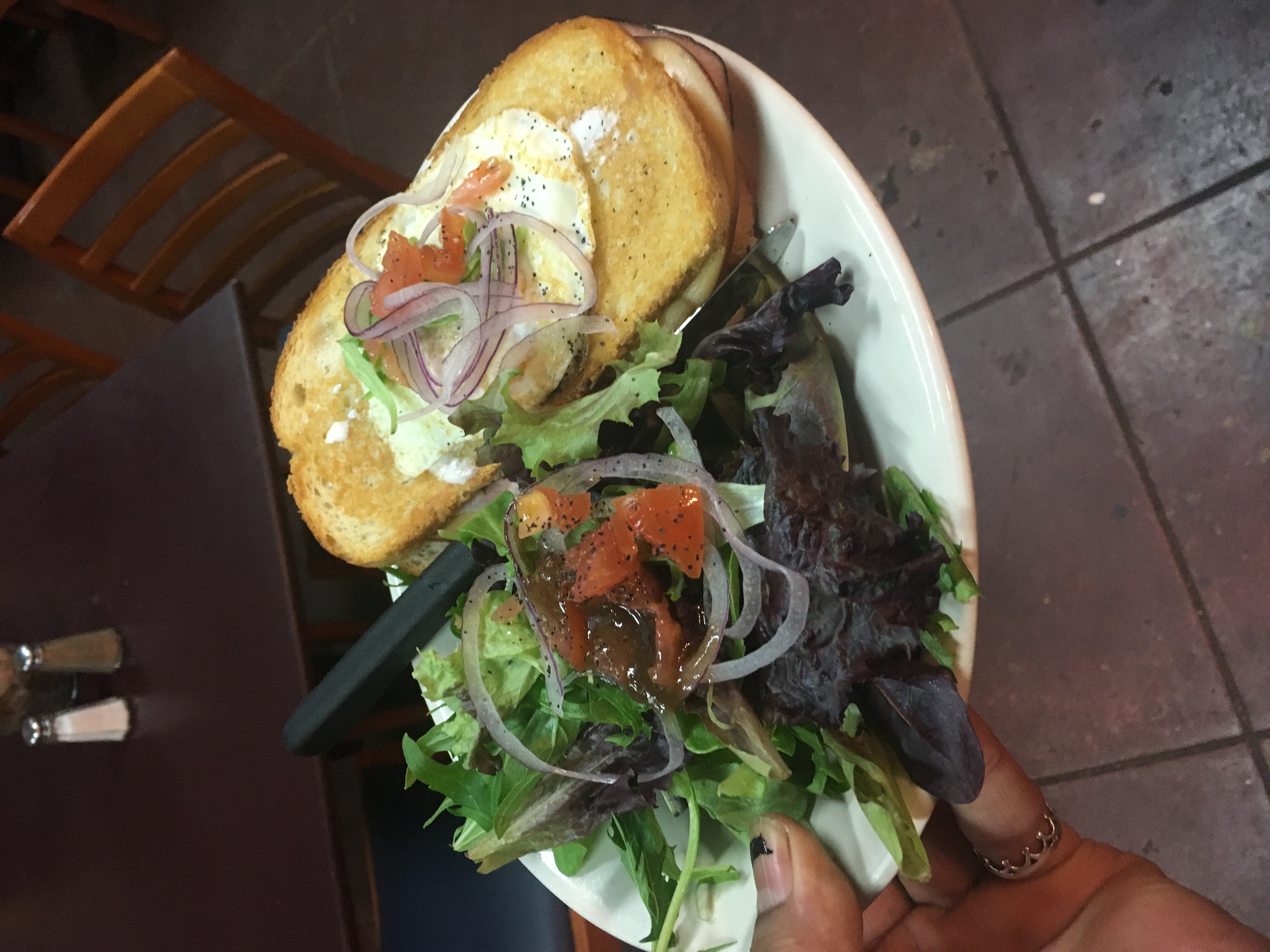 Order Croque Jambon food online from Street Level Cafe store, Los Angeles on bringmethat.com