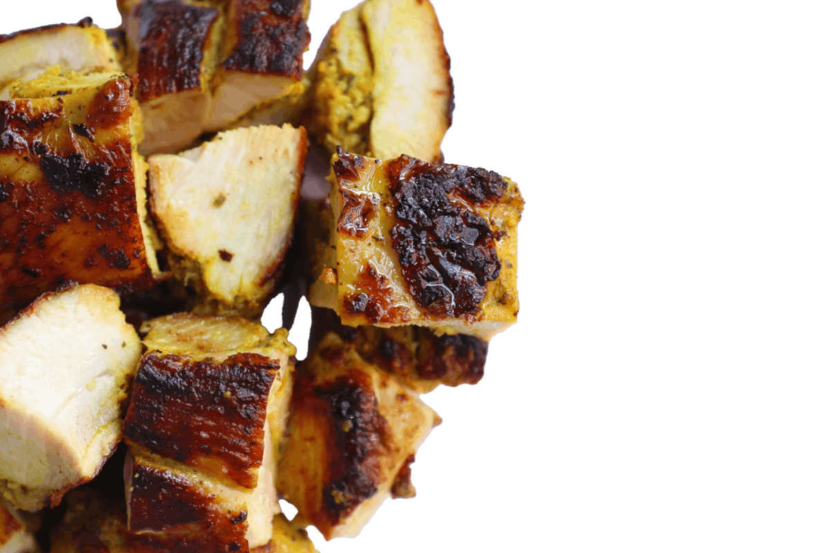 chicken kebab from Mezeh Blacksburg