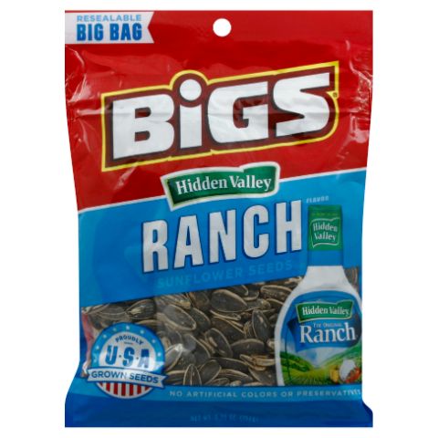 Order BIGS Sunflower Seeds Zesty Ranch 5.35oz food online from 7-Eleven store, Charlotte on bringmethat.com