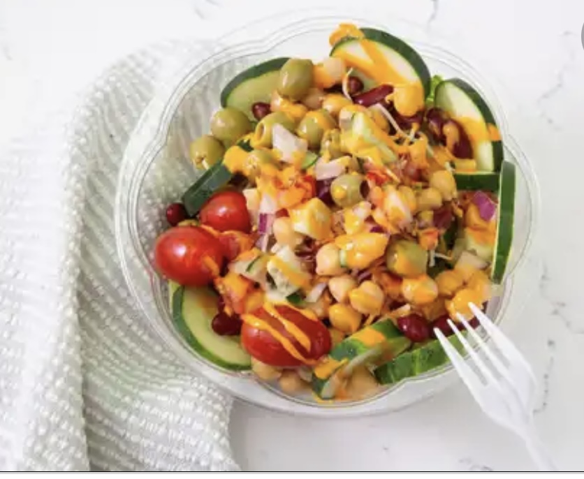 Order Garden Salad food online from Halal Munchies store, Queens on bringmethat.com