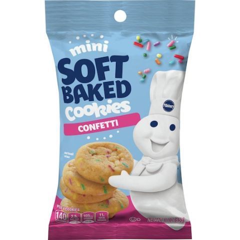 Order Pillsbury Mini Soft Baked Cookie Confetti 3oz food online from 7-Eleven store, Bellflower on bringmethat.com