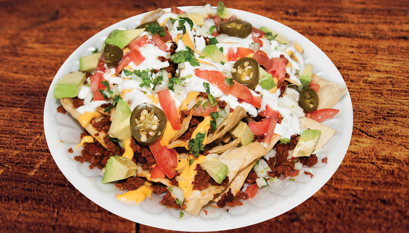 Order Nachos food online from Pacheco Tacos store, Los Angeles on bringmethat.com