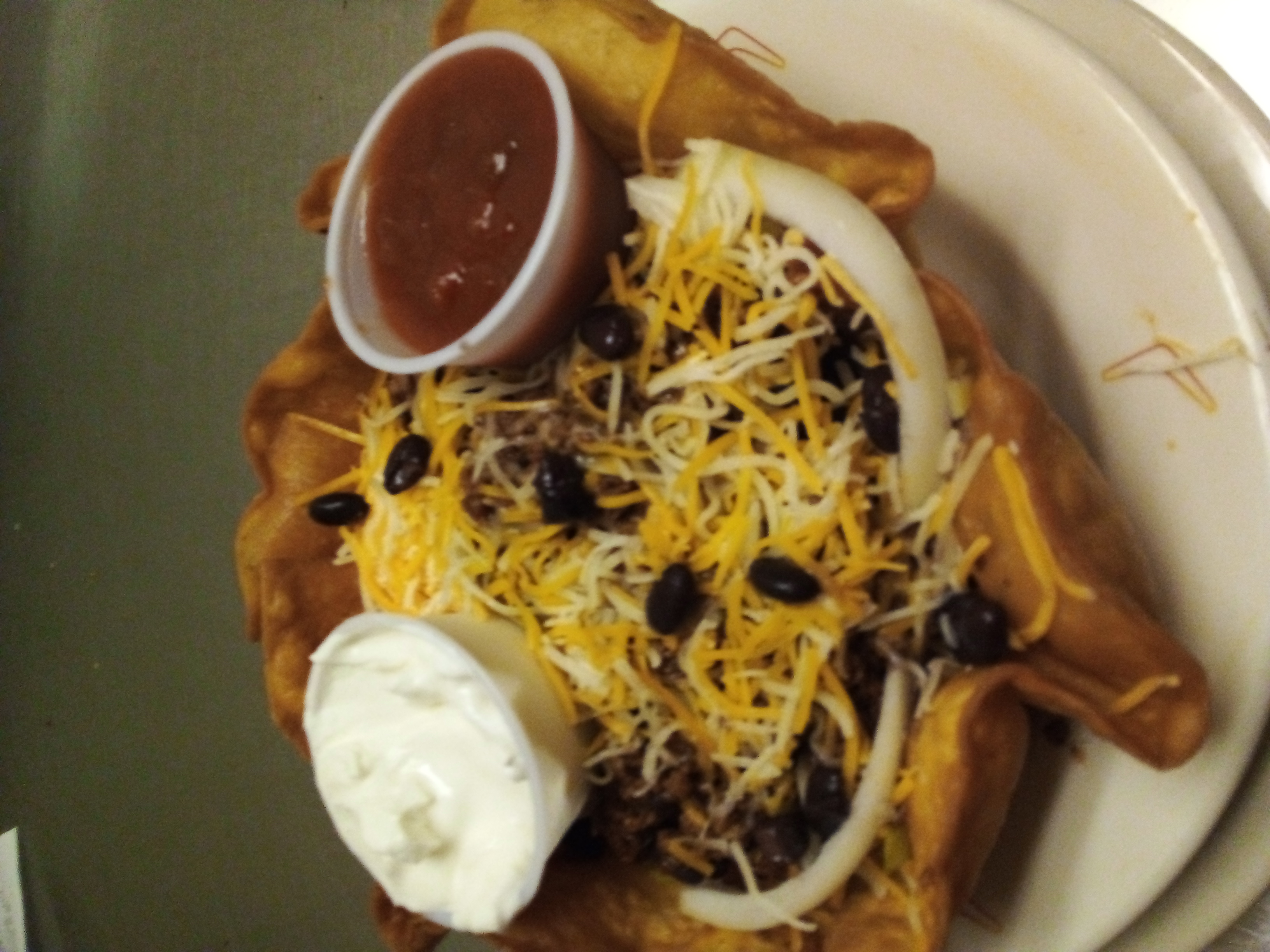 Order Taco Salad food online from La Teresita Restaurant store, Pinellas Park on bringmethat.com