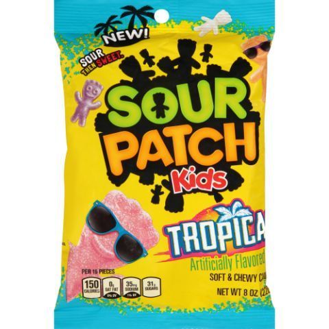 Order Sour Patch Kids Tropical 8oz food online from 7-Eleven store, Bellflower on bringmethat.com