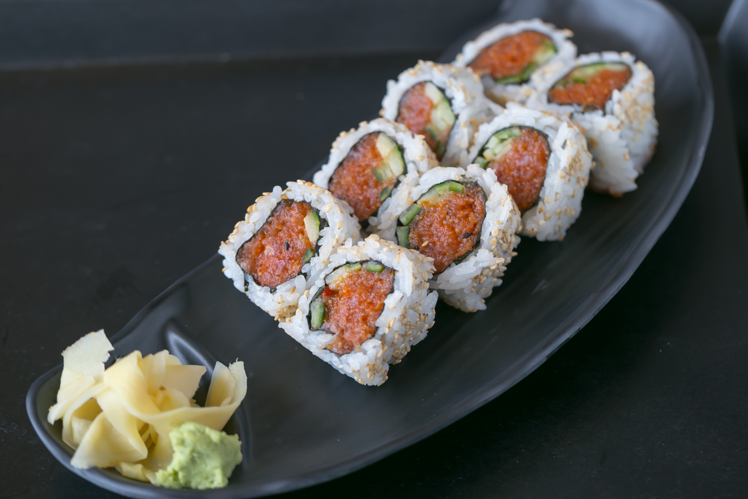 Order Spicy Tuna Roll food online from Umai ramen store, Henderson on bringmethat.com