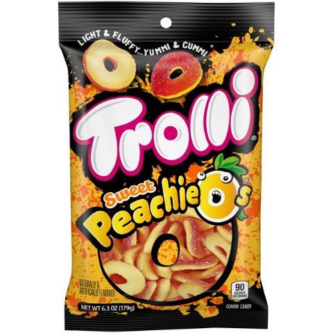 Order Trolli Peachie O Rings 6.3oz food online from 7-Eleven store, Charlotte on bringmethat.com