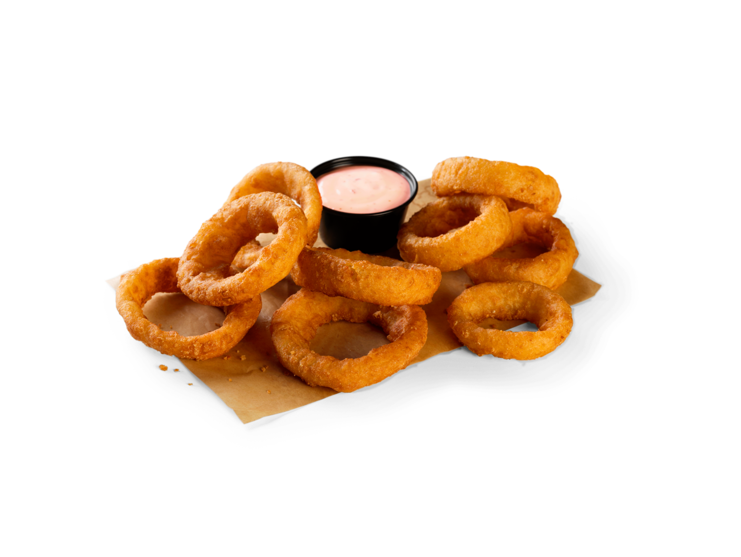 Order Regular Beer-Battered Onion Rings food online from Wild Burger store, Burlington on bringmethat.com