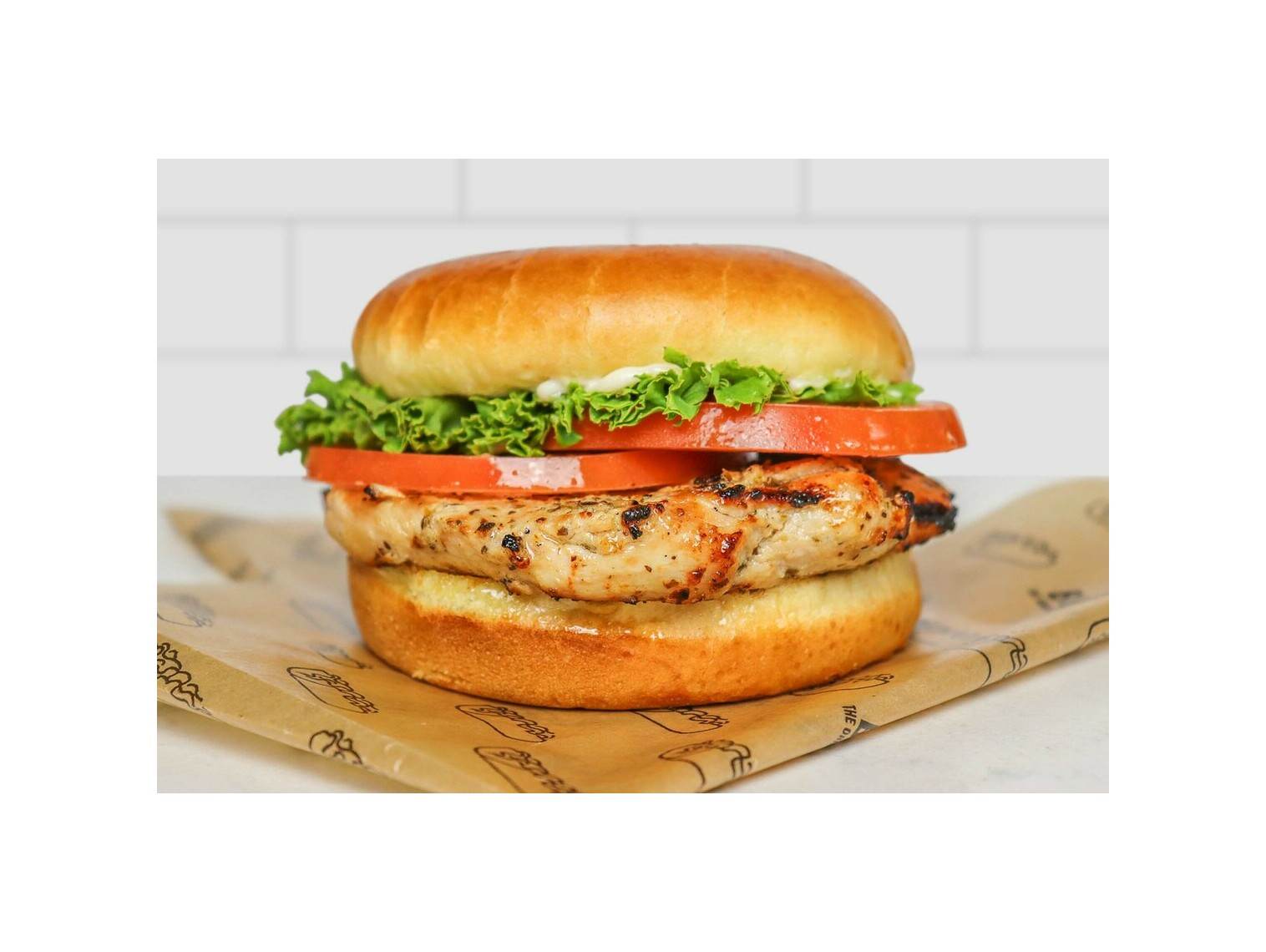 Order Char Grilled Chicken Sandwich food online from Buona Beef store, Bolingbrook on bringmethat.com