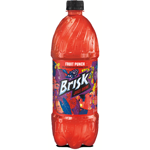 Order Brisk Fruit Punch 1L food online from Circle K And Liquors store, Fontana on bringmethat.com