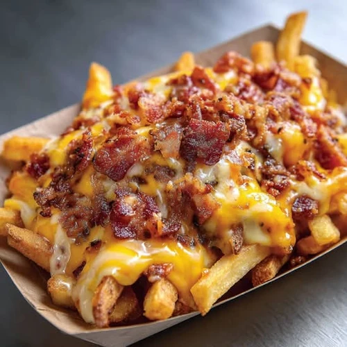 Bacon Cheese Fries from TASTY PASTA PIZZA &GRILL