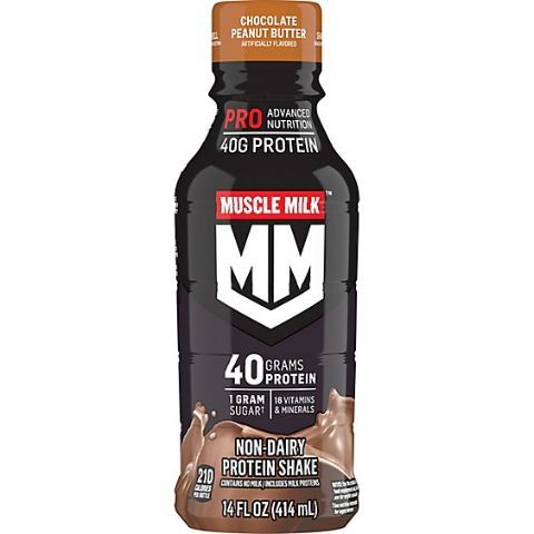 Order Muscle Milk Pro 40 Peanut Butter Chocolate 14oz food online from 7-Eleven store, Aurora on bringmethat.com