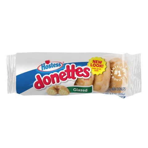 Order Hostess Donettes Glazed 6 Count 3.7 oz food online from 7-Eleven store, Wakefield on bringmethat.com