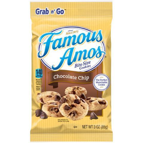 Order Famous Amos® Cookies Chocolate Chip 3oz food online from 7-Eleven store, Wakefield on bringmethat.com