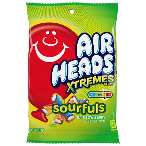 Order Airheads Xtremes Sourfuls 6oz food online from Circle K And Liquors store, Fontana on bringmethat.com