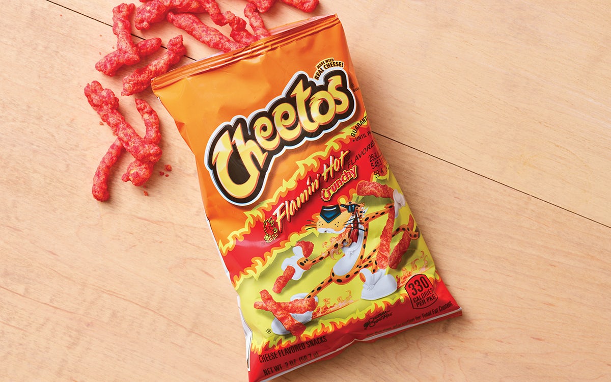Order Cheetos® Flamin' Hot® Crunchy Snack Bag food online from Applebee's store, Royersford on bringmethat.com