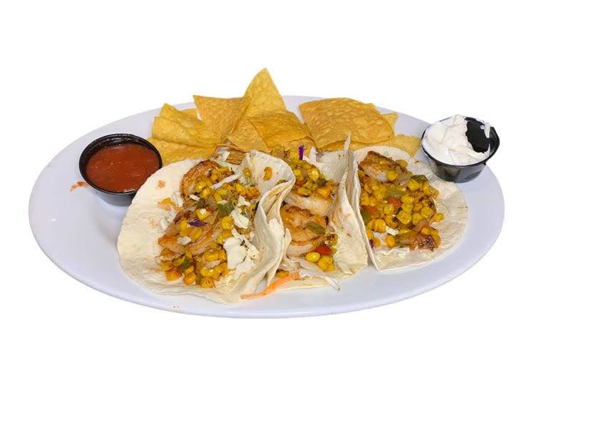 Order Pulled Chicken Tacos food online from Changing Times store, Bay Shore on bringmethat.com