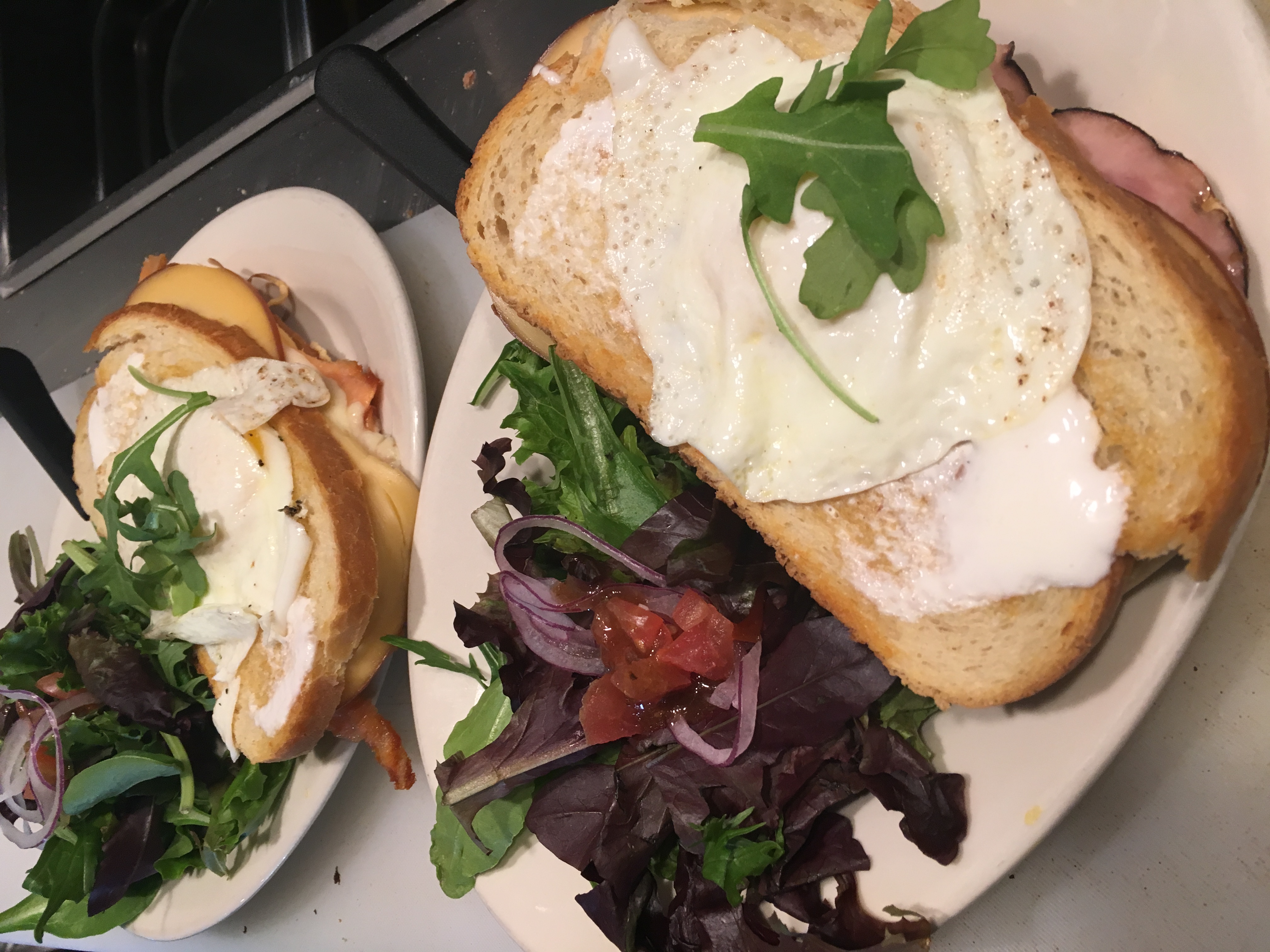 Order Croque Dinde food online from Street Level Cafe store, Los Angeles on bringmethat.com