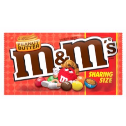 Order M&M Peanut Butter Sharing Size 2.83oz food online from 7-Eleven store, Arlington on bringmethat.com