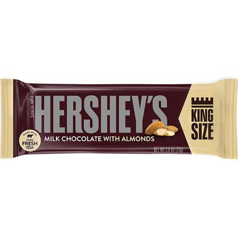 Order Hershey’s Almond King Size 2.6oz food online from 7-Eleven store, Charlotte on bringmethat.com