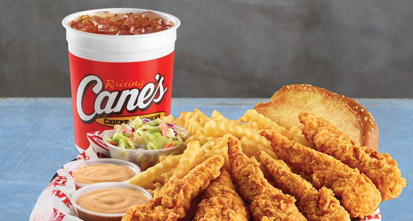 Order The Caniac Combo food online from Raising Cane's Chicken Fingers store, Anchorage on bringmethat.com