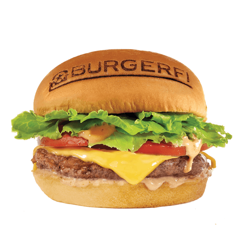 Order BURGERFI JR CHEESEBURGER food online from BurgerFi store, Latham on bringmethat.com