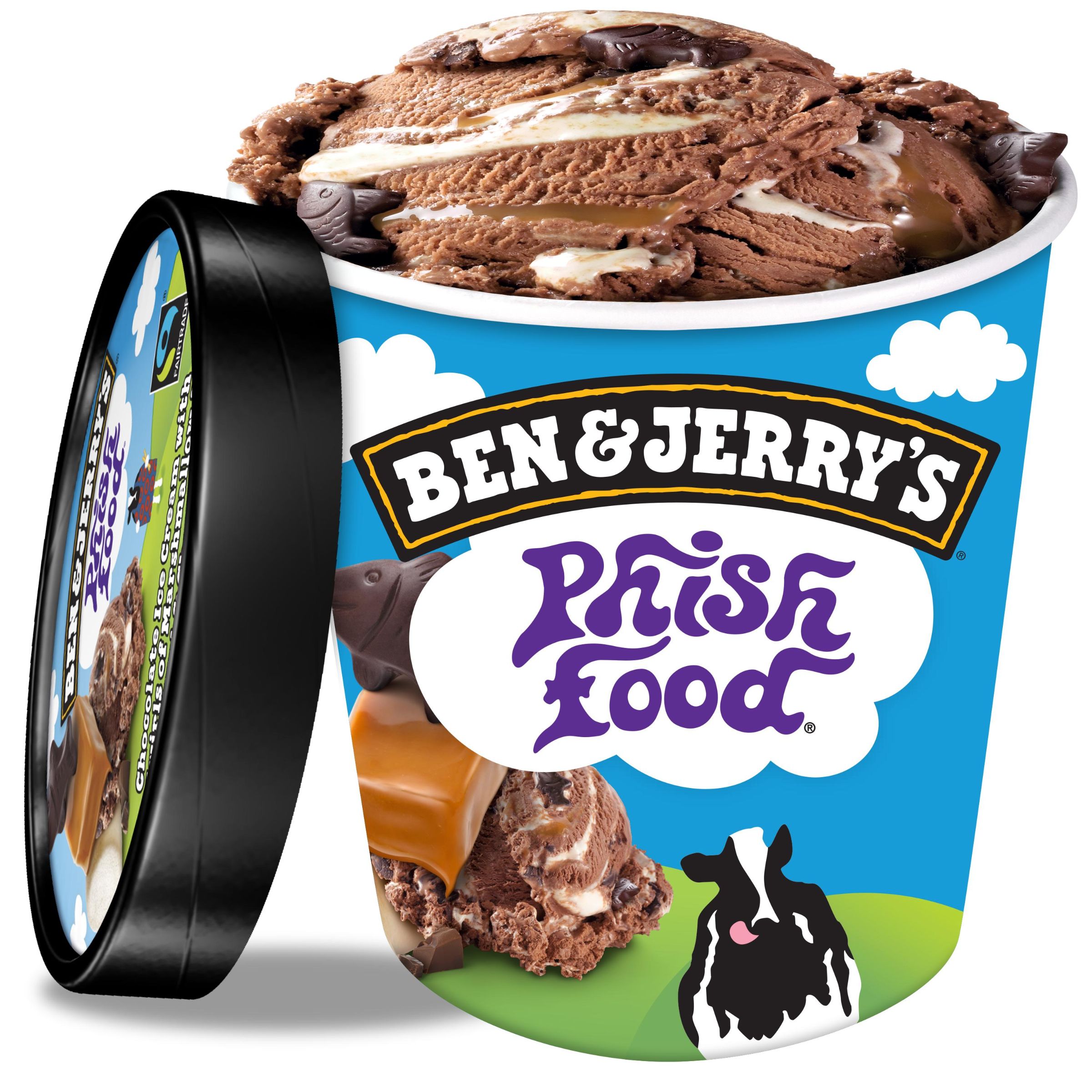 Order Ben & Jerry's Phish Food Pint food online from The Ice Cream Shop store, Martinez on bringmethat.com