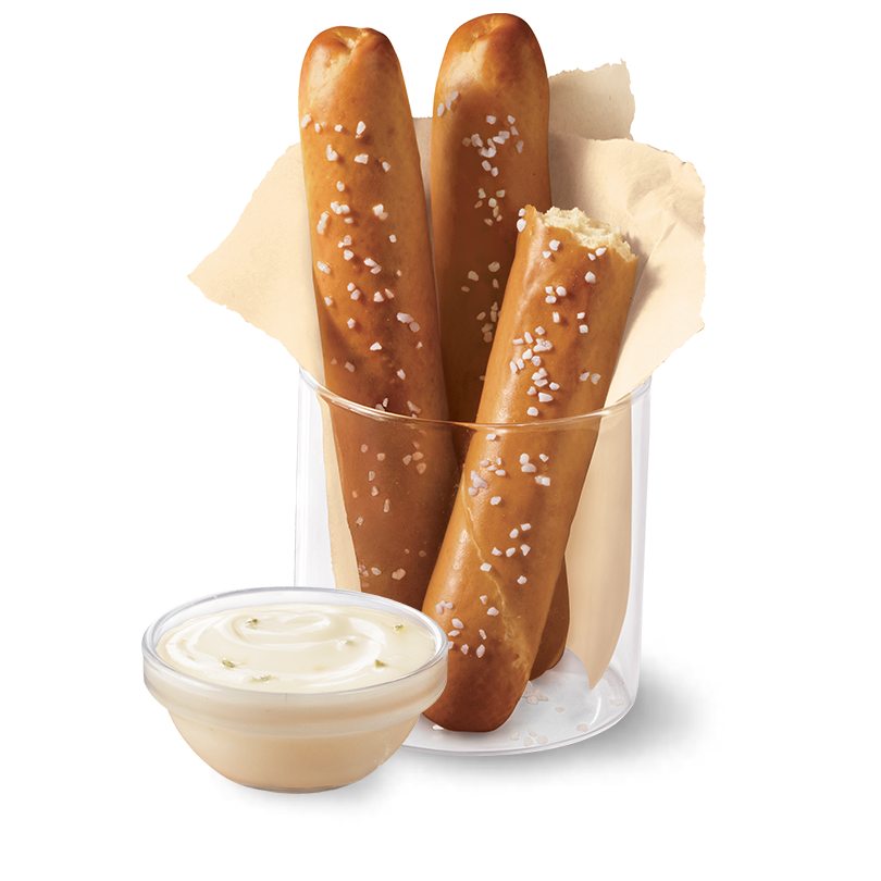 Order Pretzel Sticks with Zesty Queso food online from Dairy Queen store, Charlotte on bringmethat.com