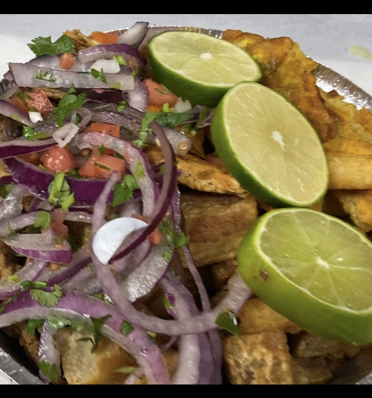Order Large Jalea Peruvian Cuisine food online from Sabores Latinos Restaurant & Bakery Corp. store, Richmond Hill on bringmethat.com