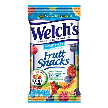 Order Welchs Fruit Snacks Mixed Fruit 5oz food online from Sheetz store, Goldsboro on bringmethat.com