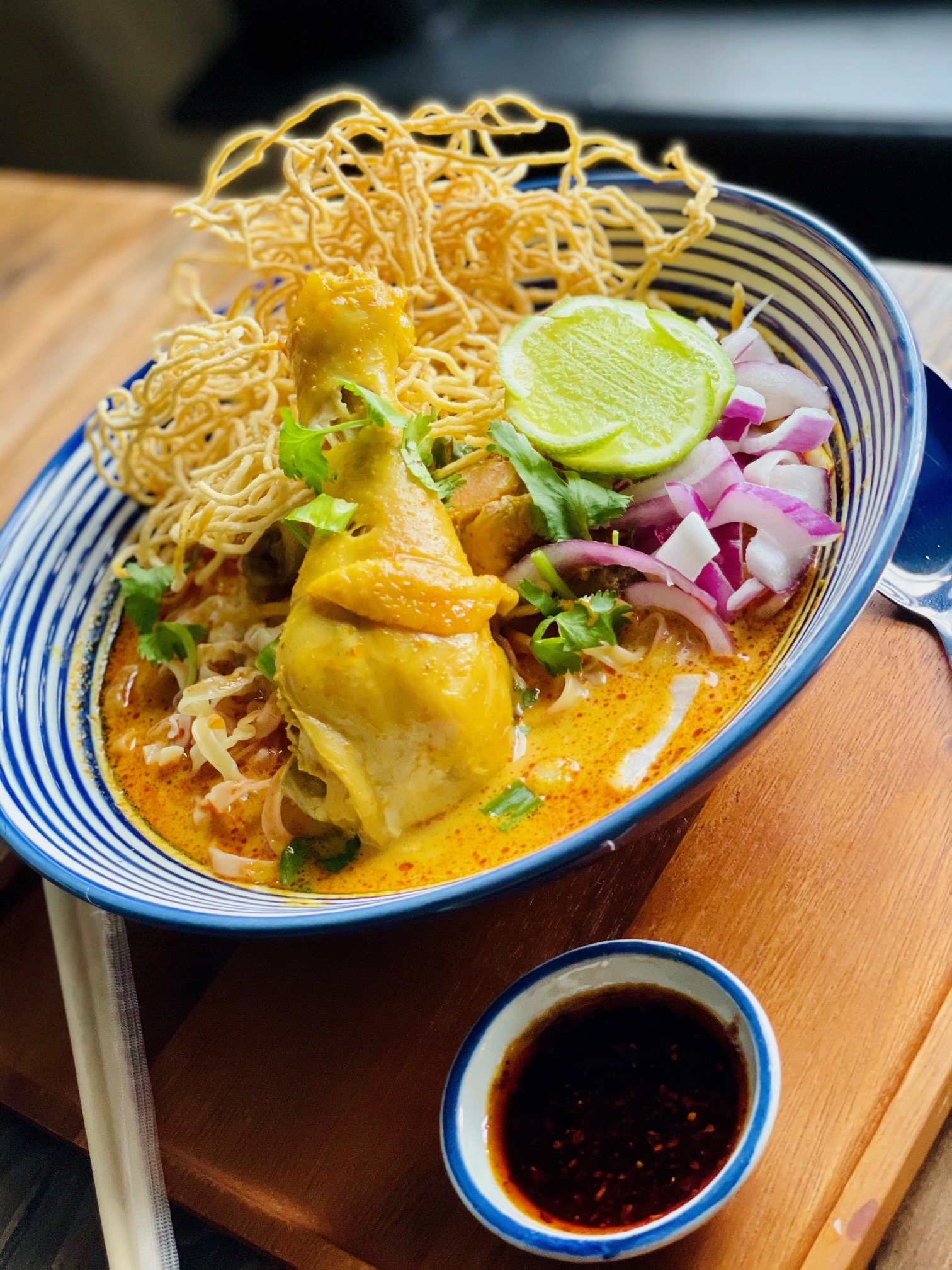 Order Kao Soi food online from Be More Thai store, Baltimore on bringmethat.com