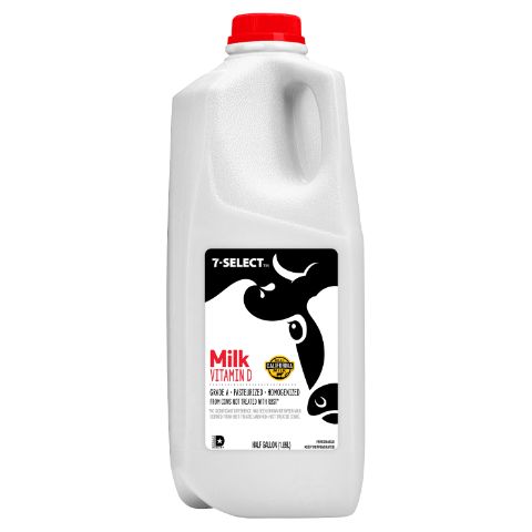 Order 7 Select Whole Milk Half Gallon food online from 7-Eleven store, Aurora on bringmethat.com