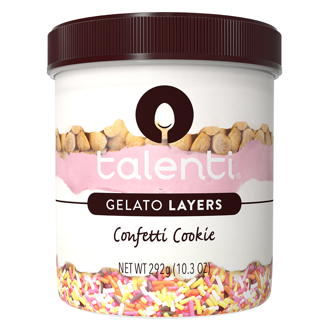 Order Talenti Layers Confetti Cookie Pint		 food online from The Ice Cream Shop store, Martinez on bringmethat.com