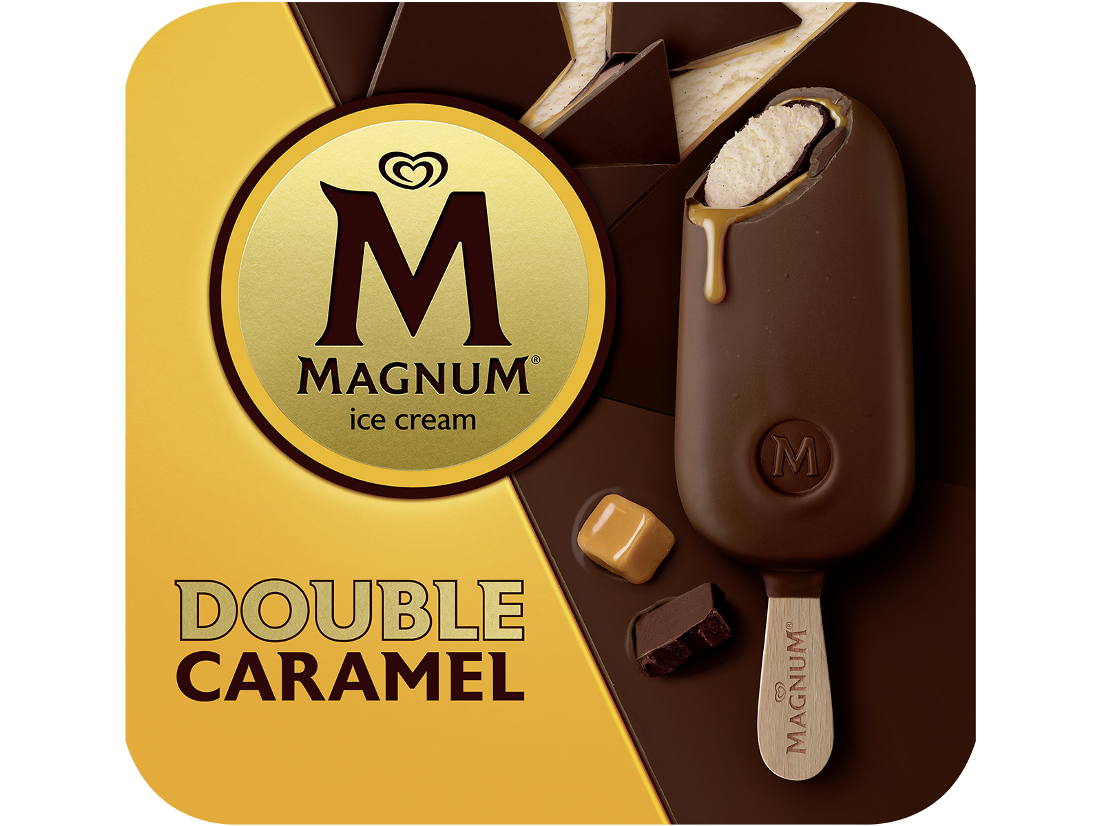 Order Magnum Double Caramel  food online from The Ice Cream Shop store, Fullerton on bringmethat.com