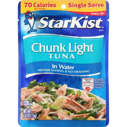 Order Starkest Chunk Wild Caught Light Tuna in Water 2.6oz Pouch food online from 7-Eleven store, Aurora on bringmethat.com