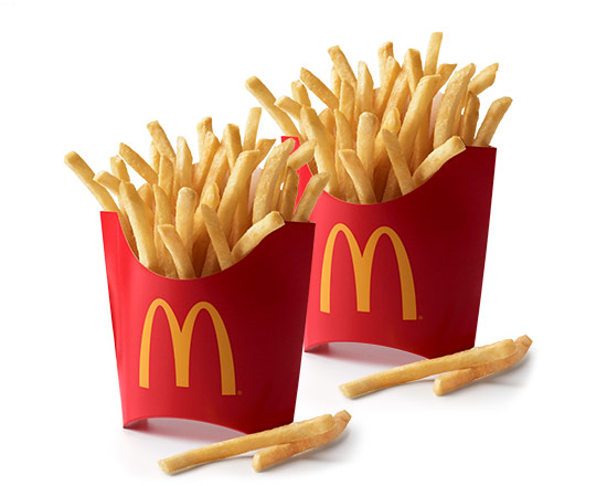 Order 2 Medium French Fries food online from Mcdonald store, Des Moines on bringmethat.com