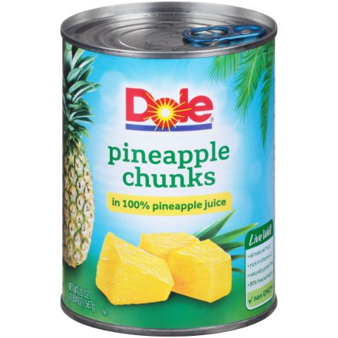 Order Dole Pineapple Chunks in Juice 20oz food online from 7-Eleven store, Alexandria on bringmethat.com