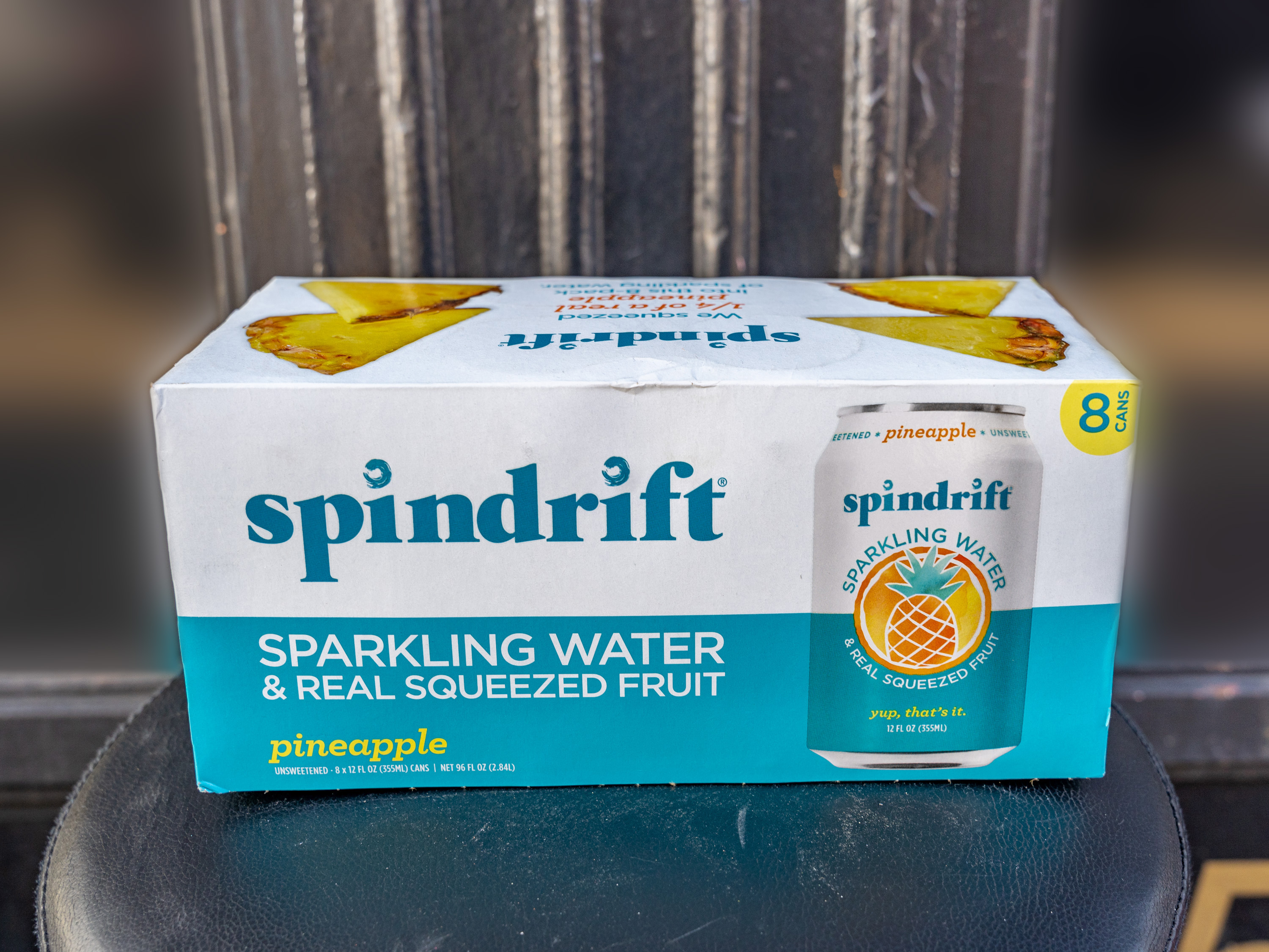 Order Spindrift Pineapple Sparkling Water - 8pk food online from Grocery Shopping Center store, Brooklyn on bringmethat.com