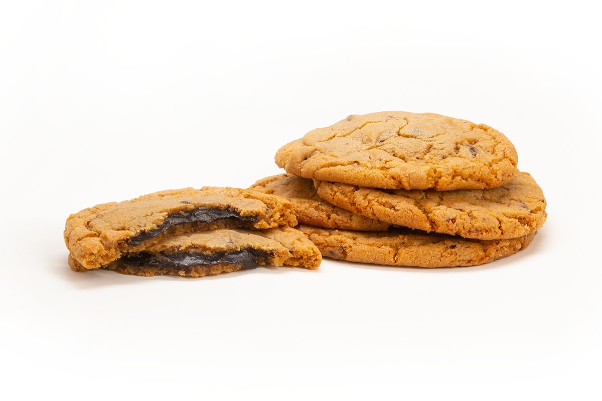 Order Fudge-Filled Chocolate Chip Cookies food online from Fresh Set store, Apple Valley on bringmethat.com