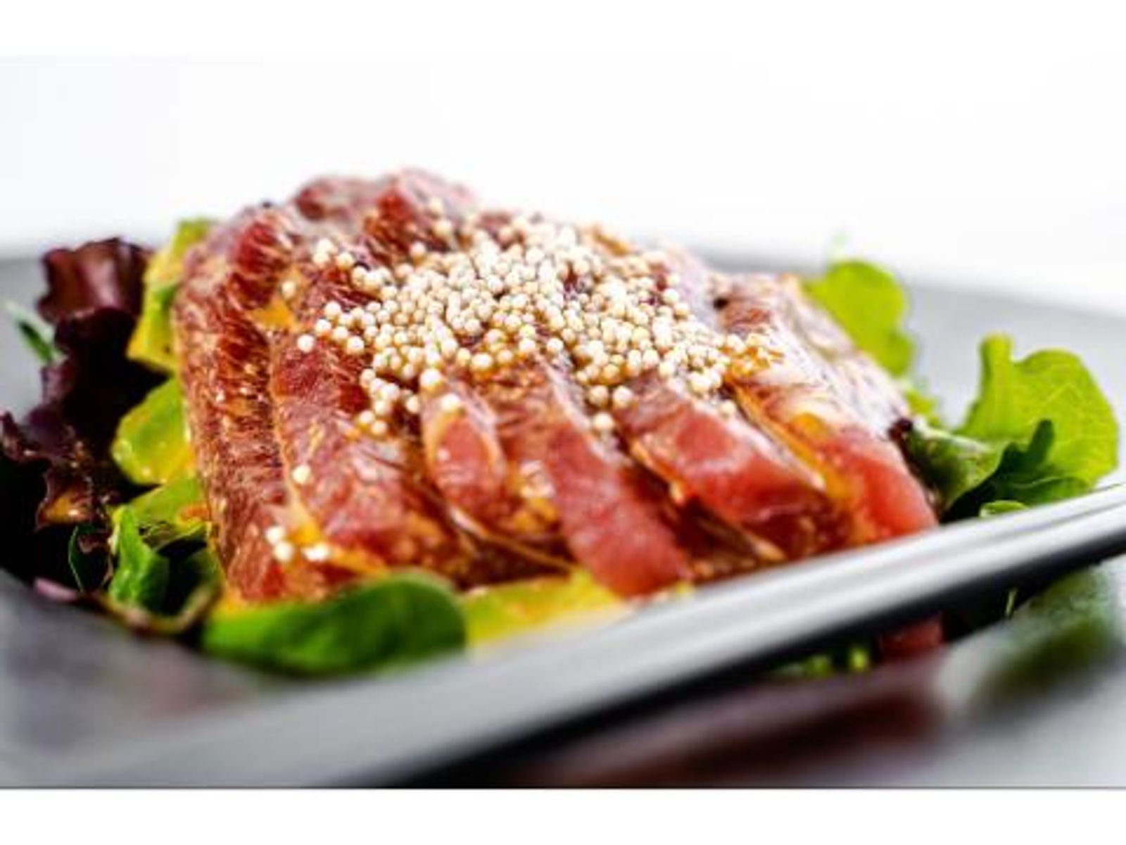 Order Tuna or Salmon Sashimi Salad food online from Takumi Hibachi Sushi & Lounge store, Bay Shore on bringmethat.com
