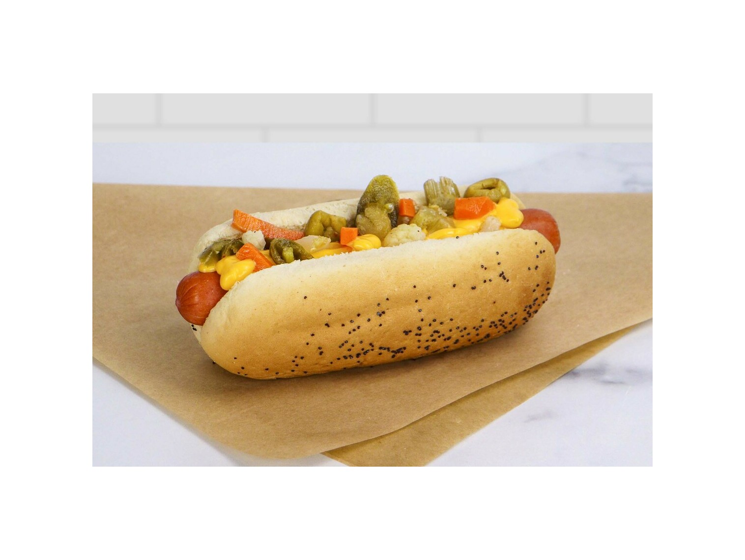 Order Spicy Dog food online from Buona Beef store, Bolingbrook on bringmethat.com