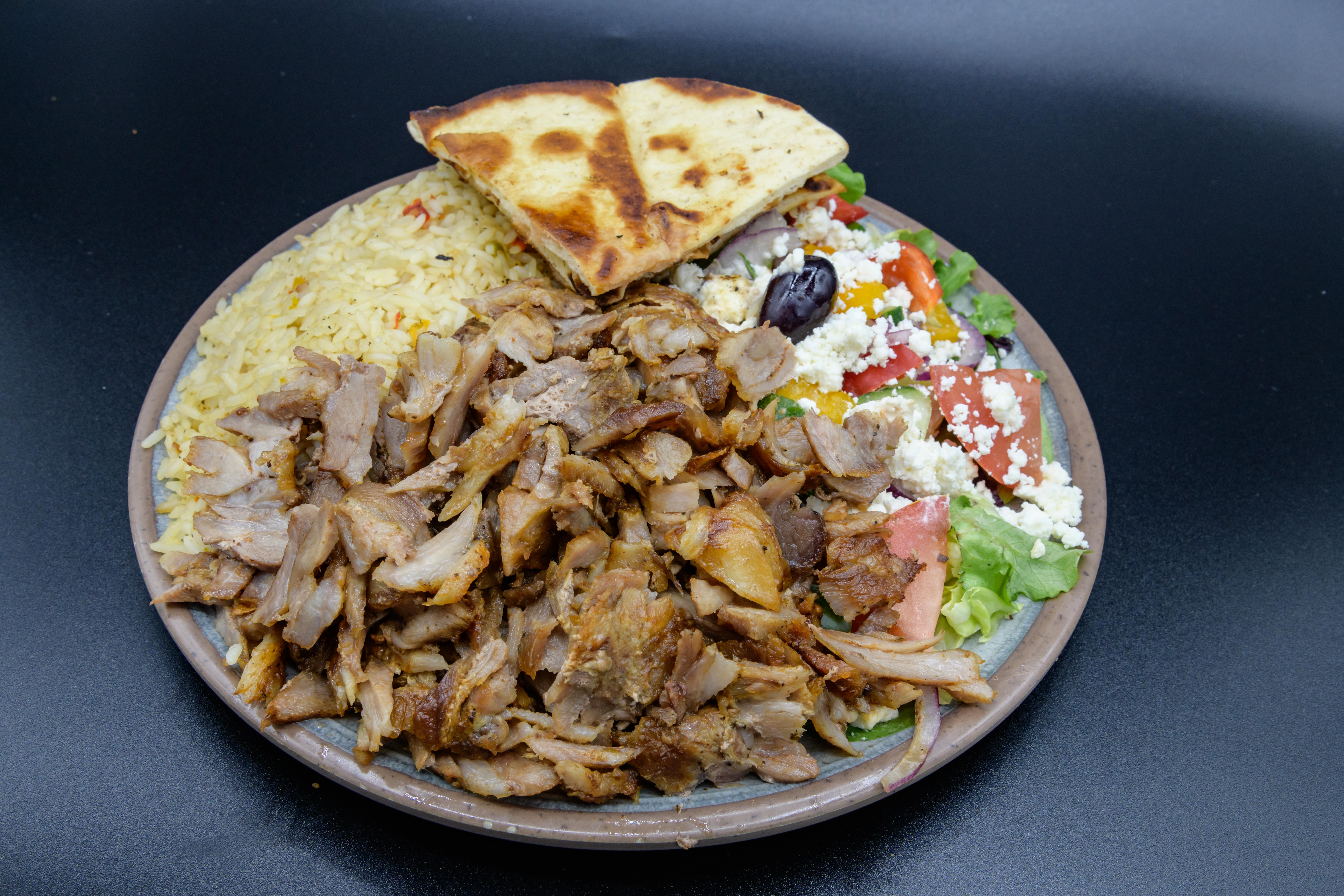 Order Gyros Dinner pork food online from Gyro City store, Brighton on bringmethat.com