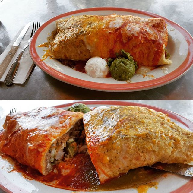 Order Oven Burrito Deluxe food online from Pepe's Mexican Food store, Montrose on bringmethat.com