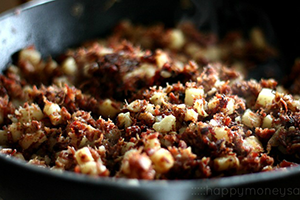 Order Side of Corned Beef Hash food online from Berry Fresh Cafe store, Jupiter on bringmethat.com