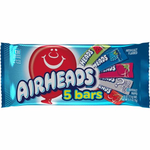 Order Airheads 5 Bar Pack 2.75oz food online from 7-Eleven store, Bellflower on bringmethat.com