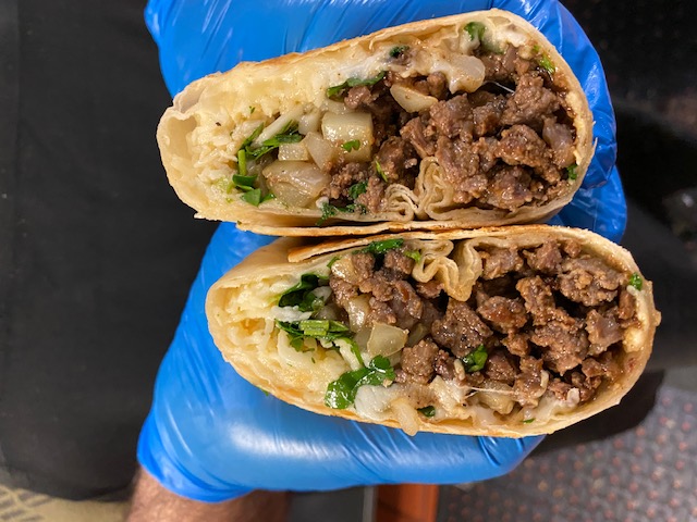 Order Street Style Burrito food online from Taco Bros store, Wyandotte on bringmethat.com