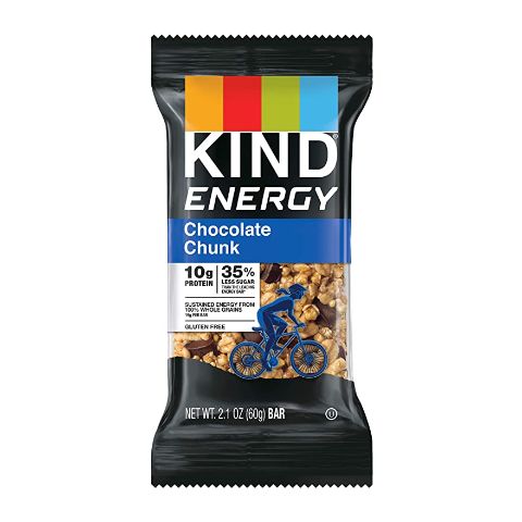 Order Kind Energy Bar Chocolate Chunk 2.1oz food online from 7-Eleven store, Wakefield on bringmethat.com