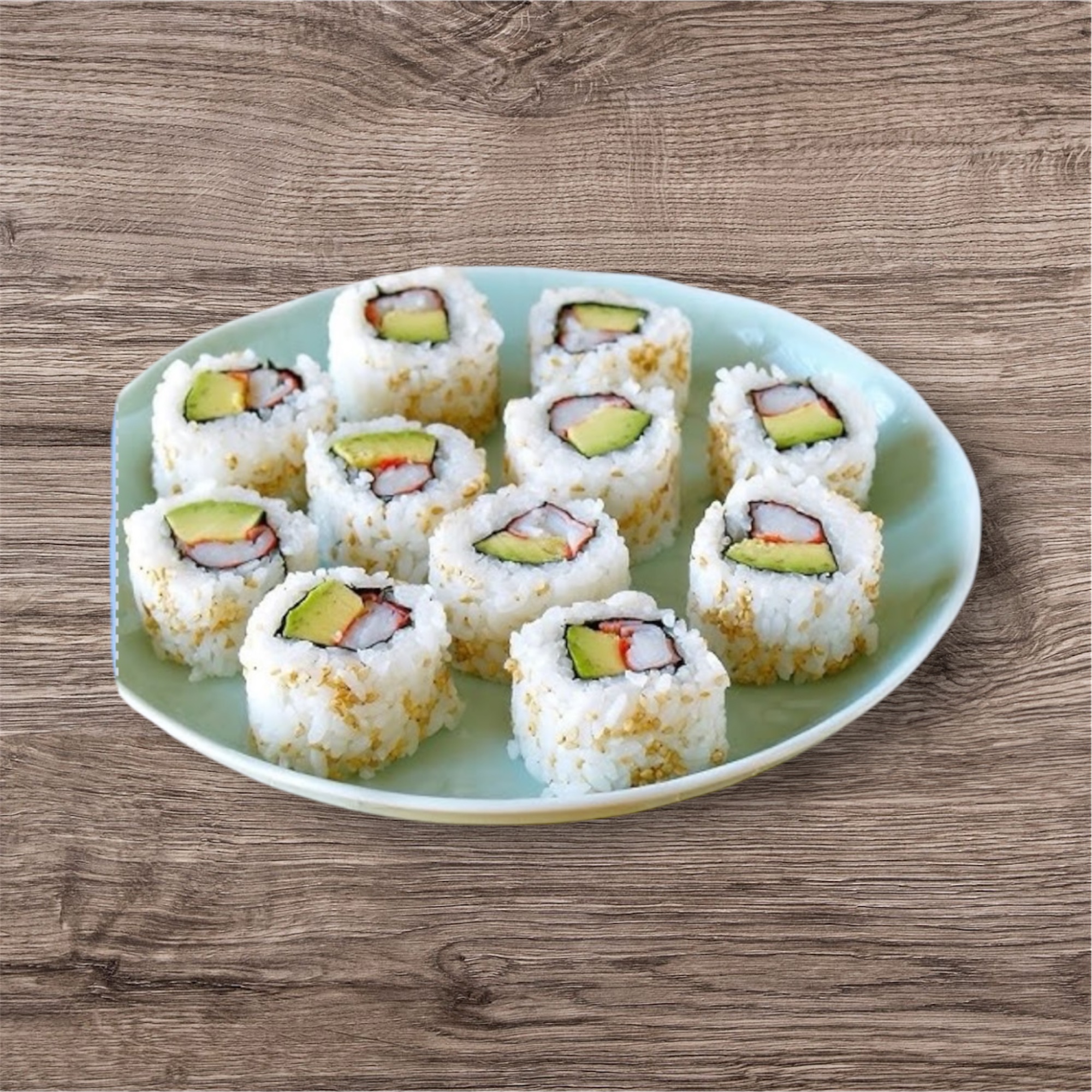 Crab Avocado Roll from Sushi Factory