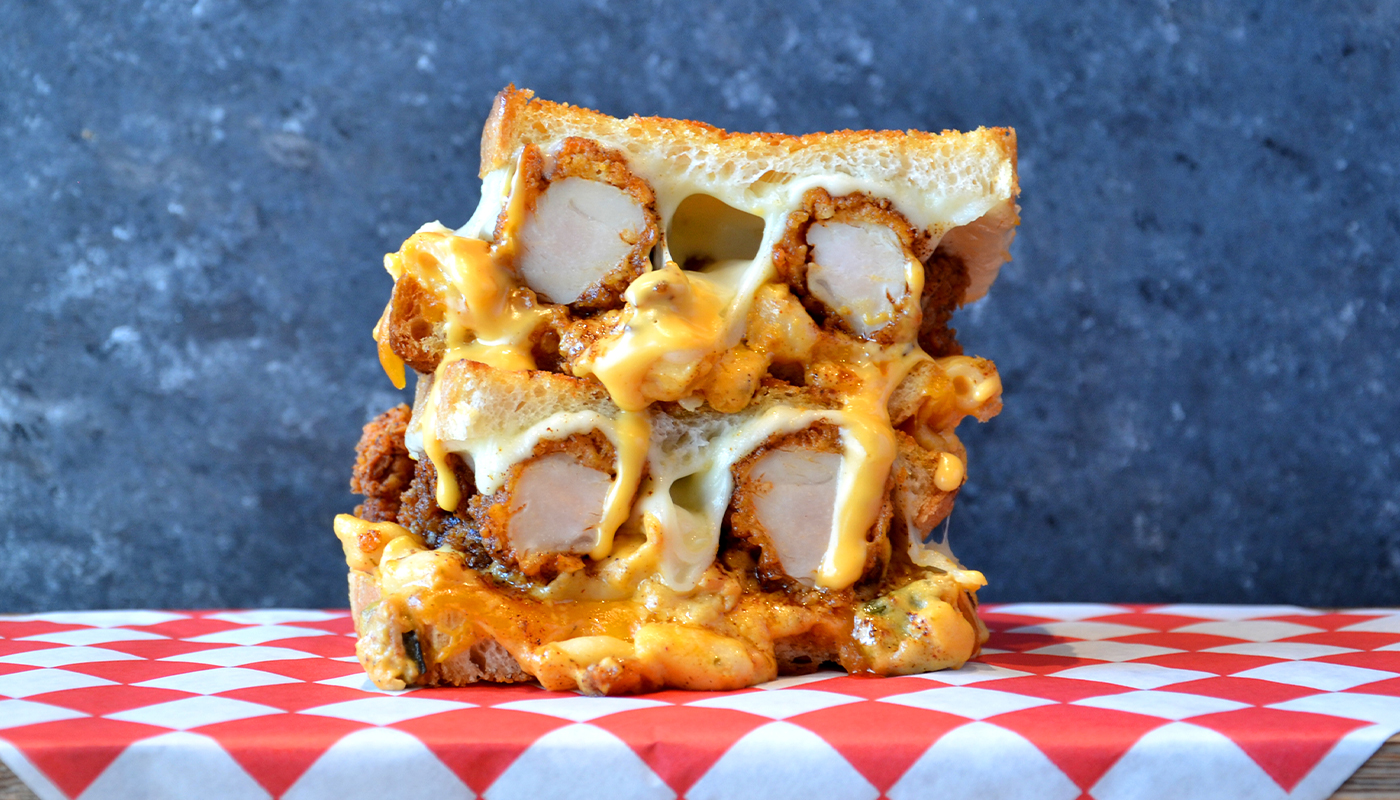 Order Fan Favorite! Nashville Hot Grilled Cheese food online from Nashville Hot Chicken Shack store, Newhall on bringmethat.com