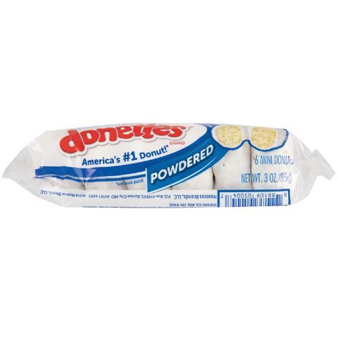 Order Hostess Donettes Powdered 6 Count food online from 7-Eleven store, Charlotte on bringmethat.com