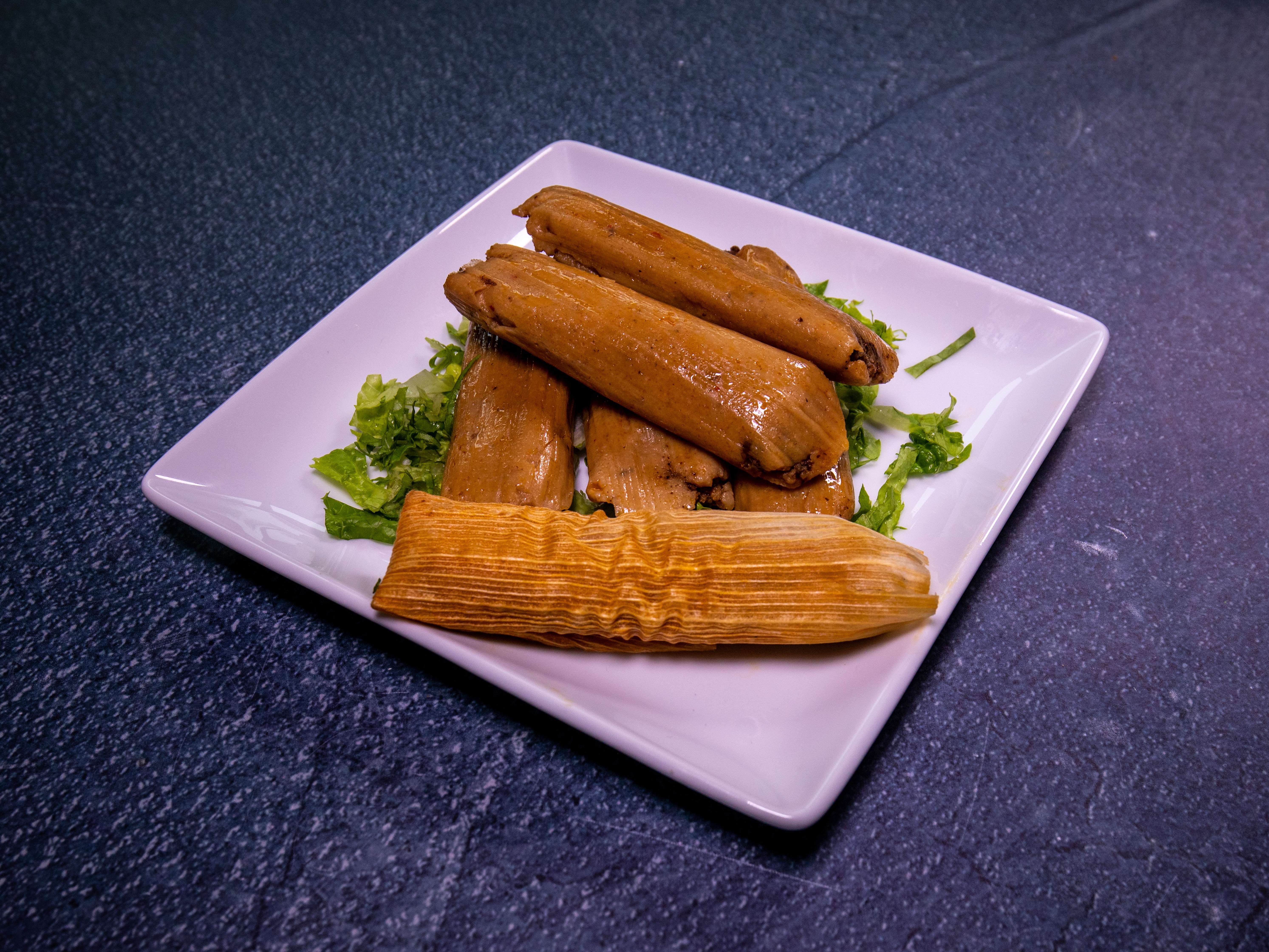 Order Handmade Pork Tamales  food online from Alamo Tamales to Go store, Webster on bringmethat.com